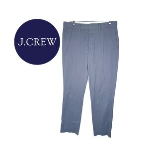 Men’s J CREW Blue Micro Stripe Business Casual Chino Pants Size 36x32